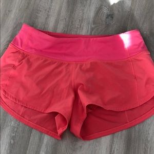 lululemon shorts size 2